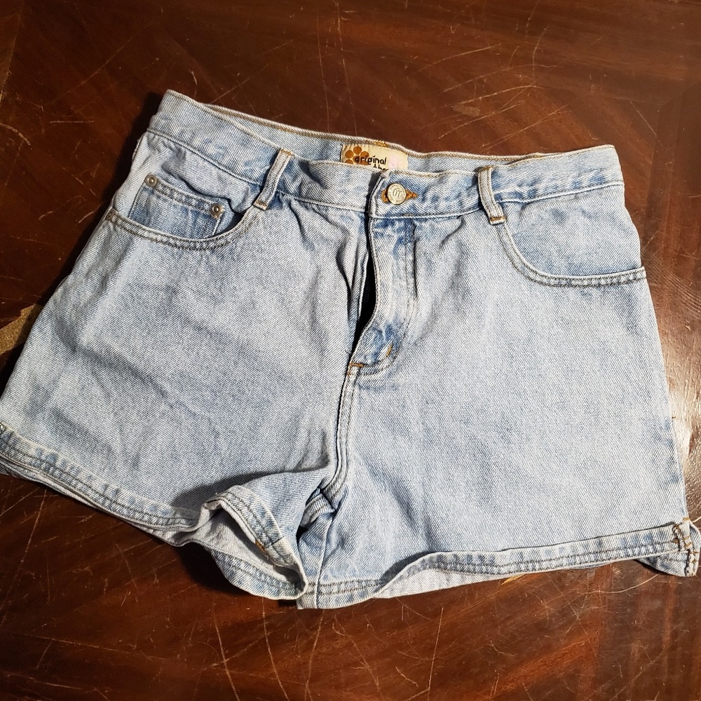 Vintage High Waisted Jean Shorts